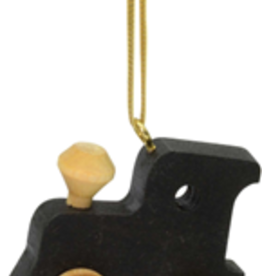 Maple Landmark, Inc Black Engine Ornament