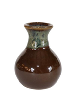 Clay in Motion Mini Vase - Mocha