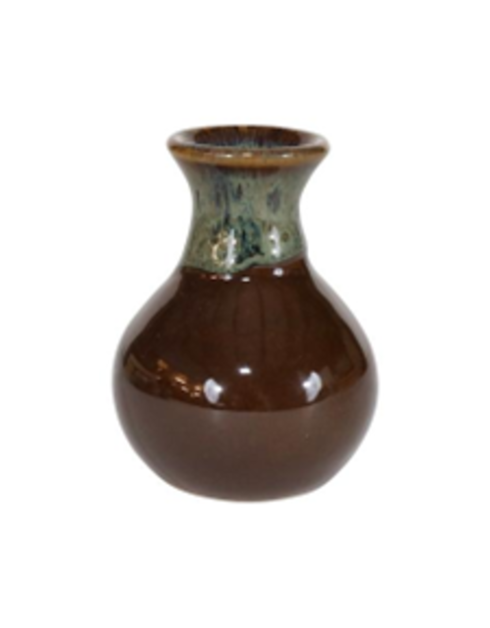 Clay in Motion Mini Vase - Mocha