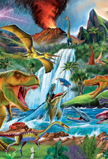 White Mountain Puzzles Dinosaurs- 300 pc