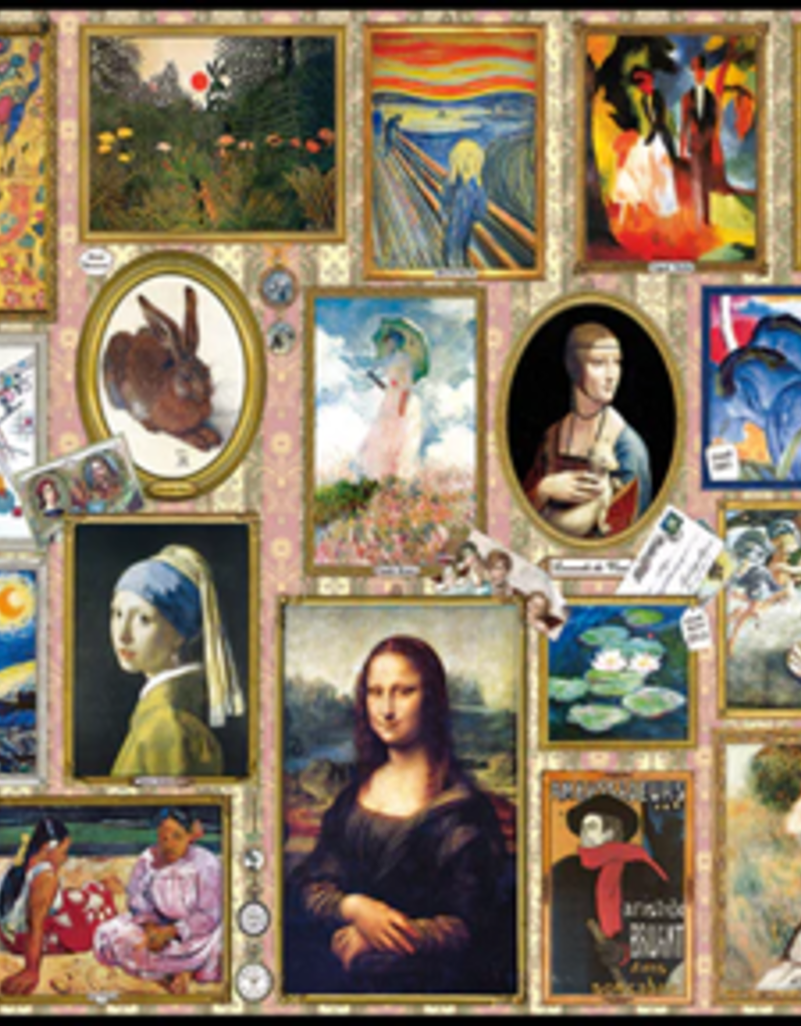 White Mountain Puzzles Great Paintings- 1000 pc