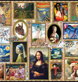 White Mountain Puzzles Great Paintings- 1000 pc