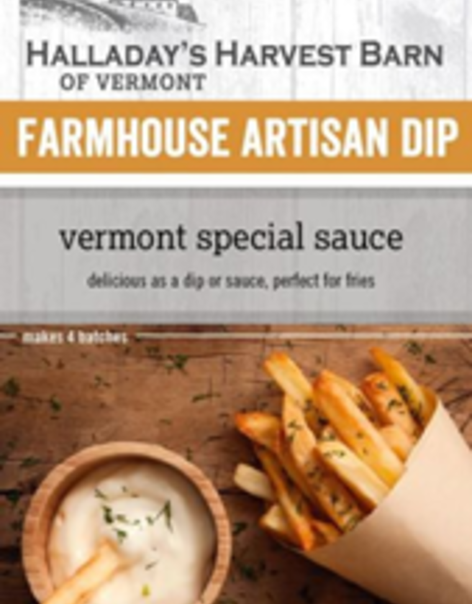 Halladay's Harvest Barn Vermont Special Sauce Dip