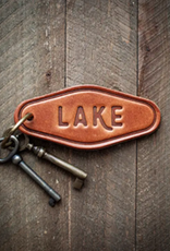 Sugarhouse Leather Lake Leather Keychain