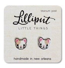 Lilliput Kitty Cat Earrings