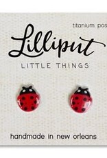 Lilliput Ladybug Earrings