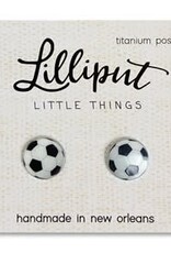 Lilliput Soccer Earrings