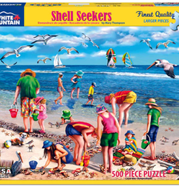 White Mountain Puzzles Shell Seekers- 500 pc