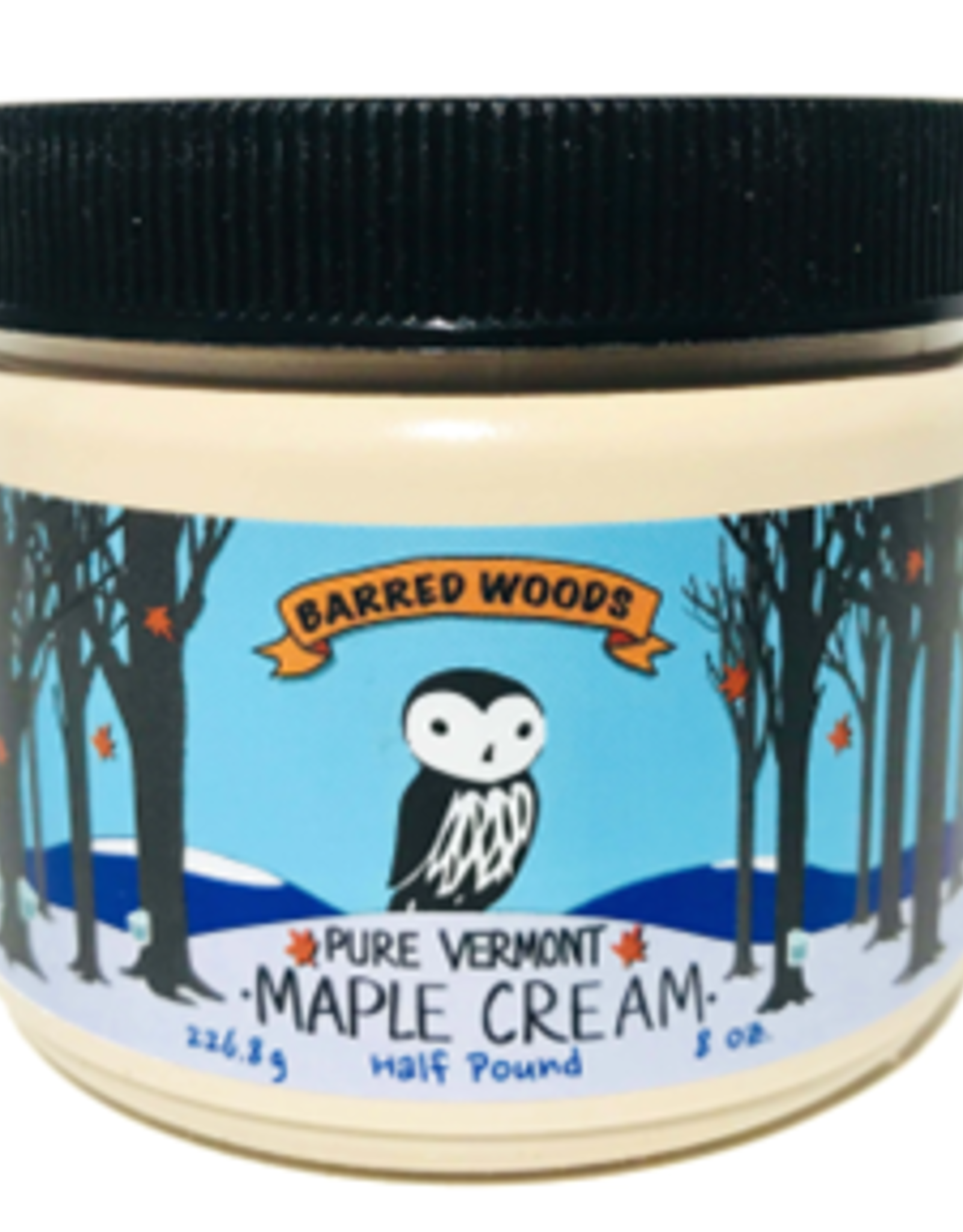 Barred Woods Vermont Maple Cream