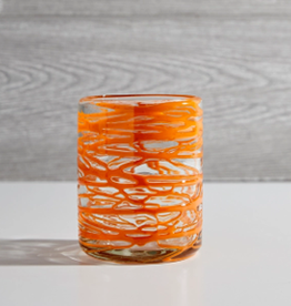 Verve Culture Handblown Glass-Orange-Individual