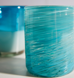 Verve Culture Handblown Glass-Aqua-Individual