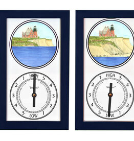 Tide Pieces Tide Clock, Block Island, Southeast Light