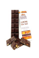 Phillips Chocolates Dark Almond Sea Salt Bar