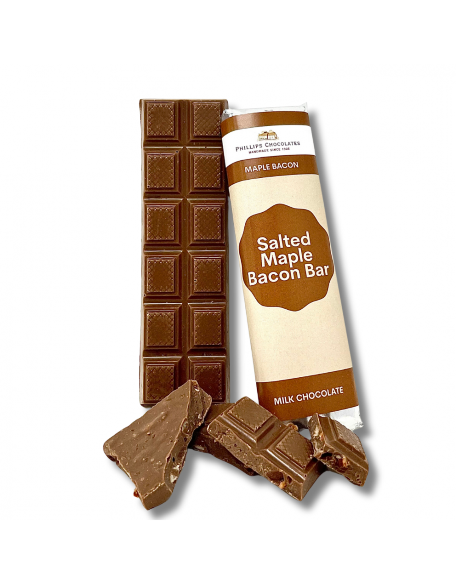 Phillips Chocolates Salted Maple Bacon Bar