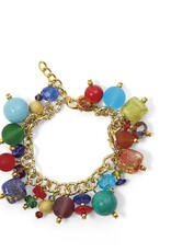 Alice Sturzinger Cubo Charm Bracelet- Multi