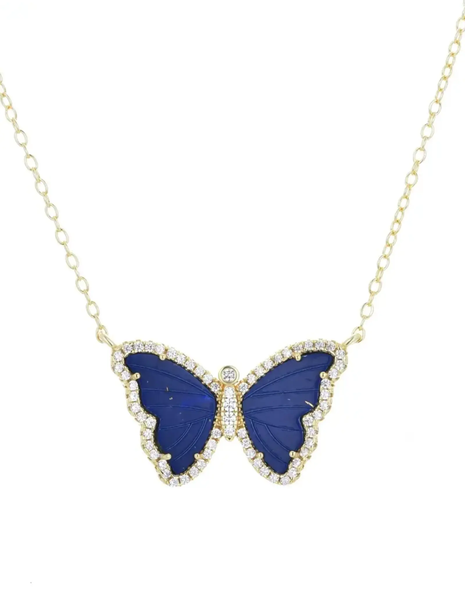 Kamaria Blue Lapis Lazuli Butterfly  NL