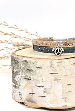 Elisabetta Studio Classic Cork Bracelet- Sm. Sea Turtle