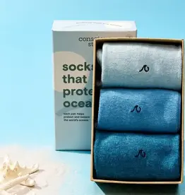 Conscious Step Boxed Set - Socks That Protect  Oceans- Medium