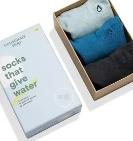 Conscious Step Boxed Set - Ankle Socks That Give Water- Small