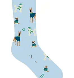 Conscious Step Socks That Save Dogs Blue-Small