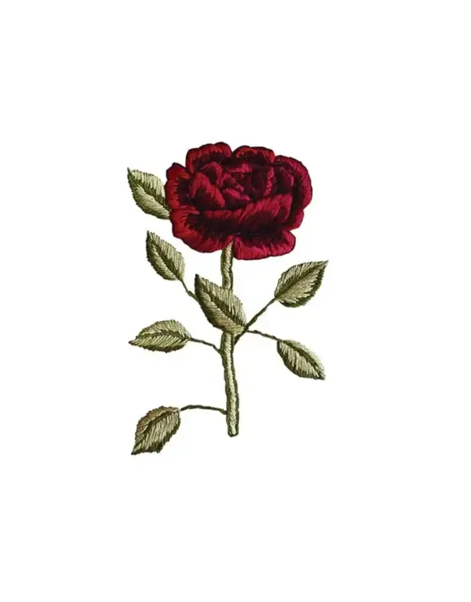 Tattly Stitched Rose Pair