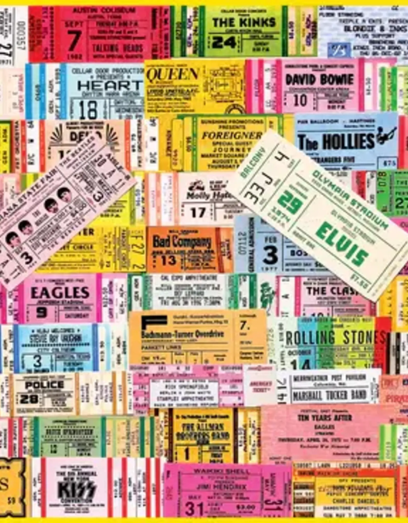 White Mountain Puzzles Concert Tickets- 1000 pc