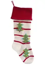 Melange Collection Noel Tree Stocking, 18"