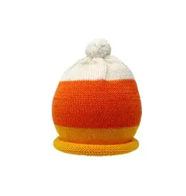Melange Collection Candy Corn Baby Hat (6-12 months)