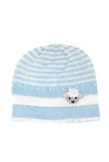Melange Collection Blue Lamb Baby Hat