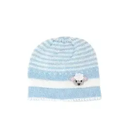 Melange Collection Blue Lamb Baby Hat