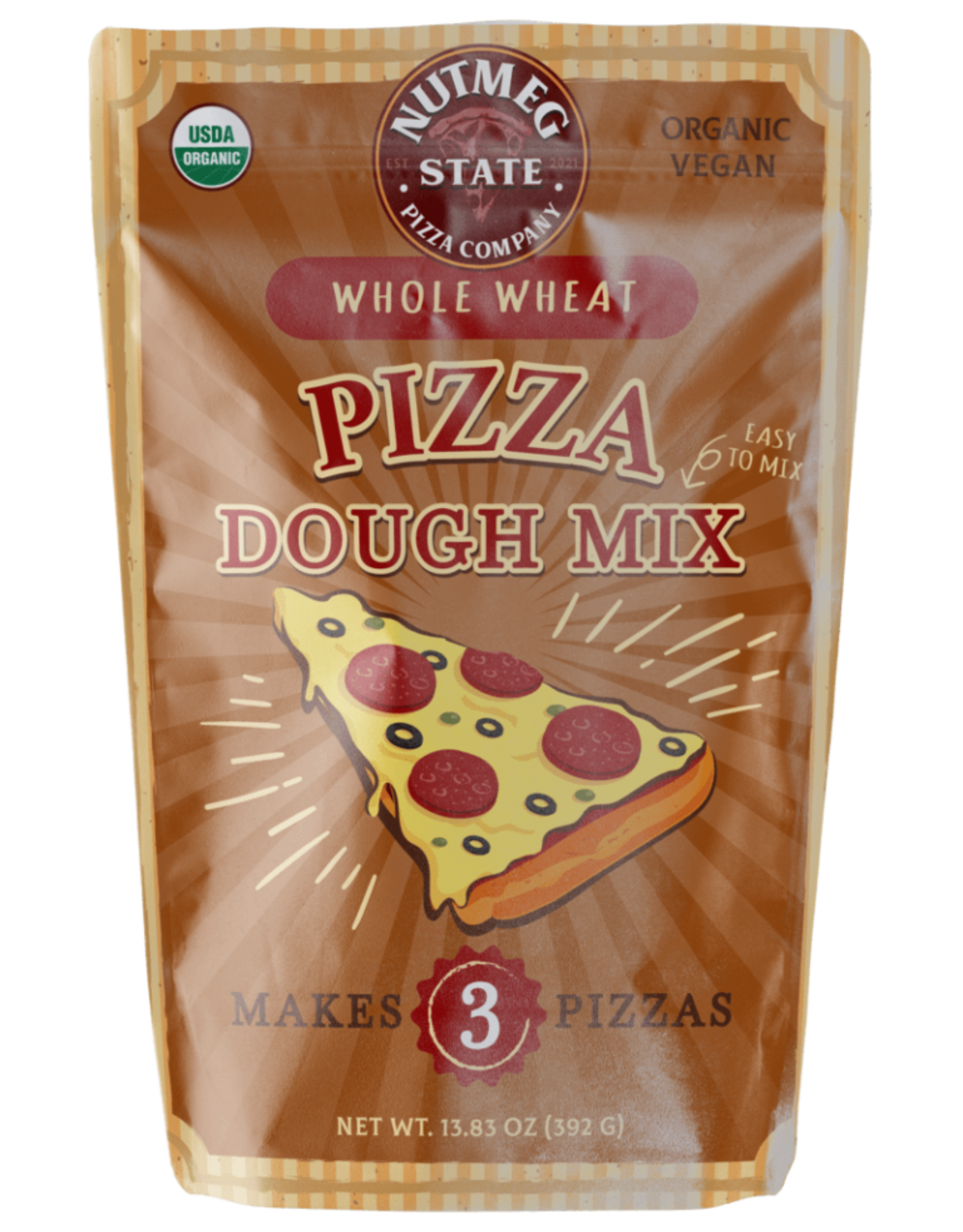 Nutmeg State Pizza Company Pizza Dough Mix- Whole Wheat