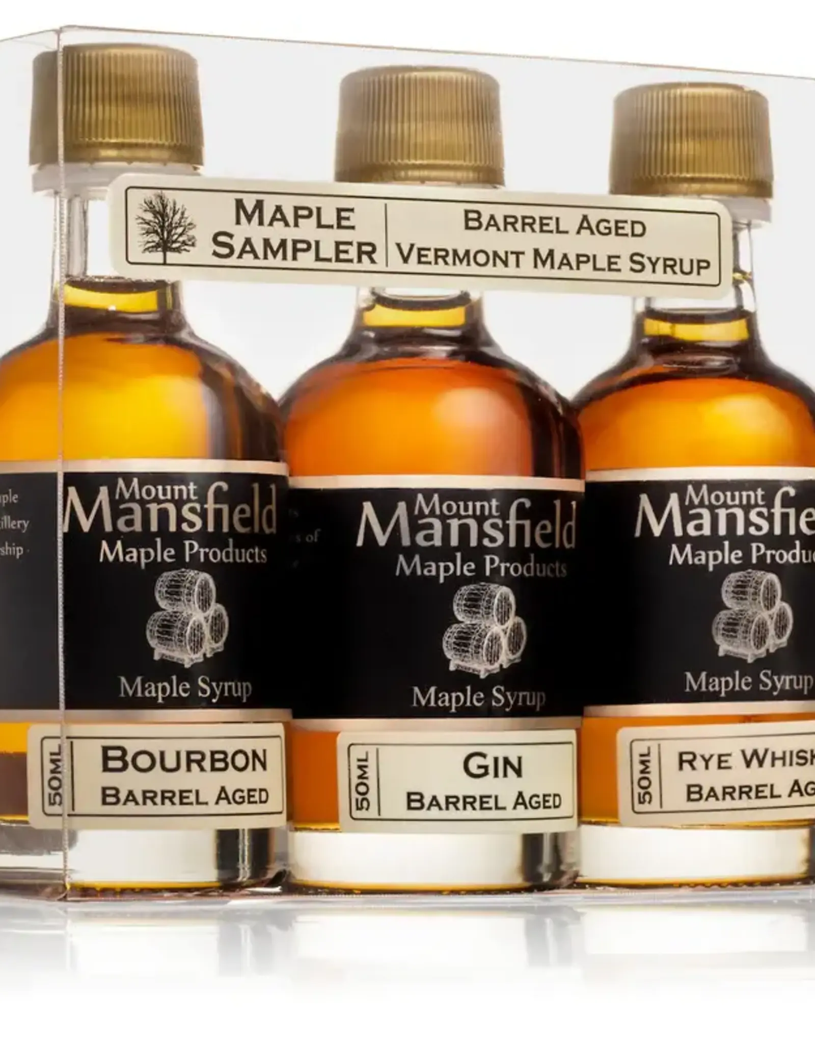 Mansfield Maple Products Barrel Aged Maple Syrup Sampler