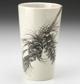 Laura Zindel Designs Pine Branch Tumbler With Lid