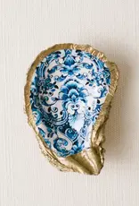 Grit + Grace Oyster Dish - Indigo Floral