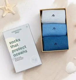 Conscious Step Boxed Set - Socks That Protect  Oceans- Small