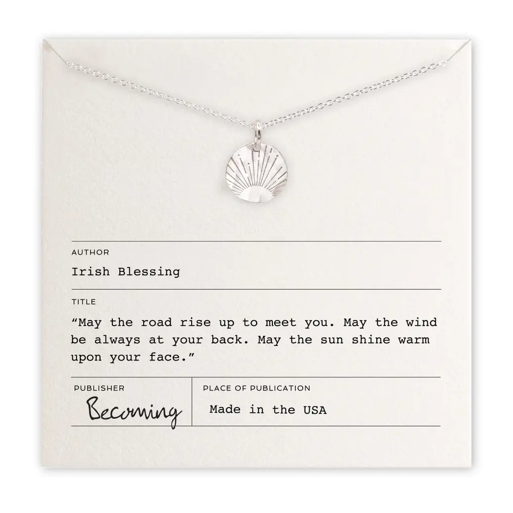 Becoming Jewelry Irish Blessing SS Creations