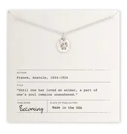 Becoming Jewelry Pawprint- SS