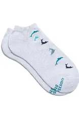 Conscious Step Ankle Socks That Protect Dolphins- M