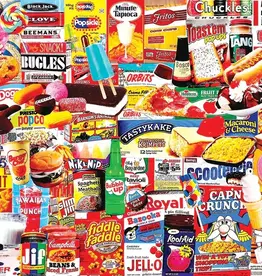 White Mountain Puzzles Things I Ate As A Kid- 1000pc