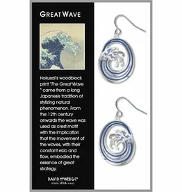 The Great Wave Earring