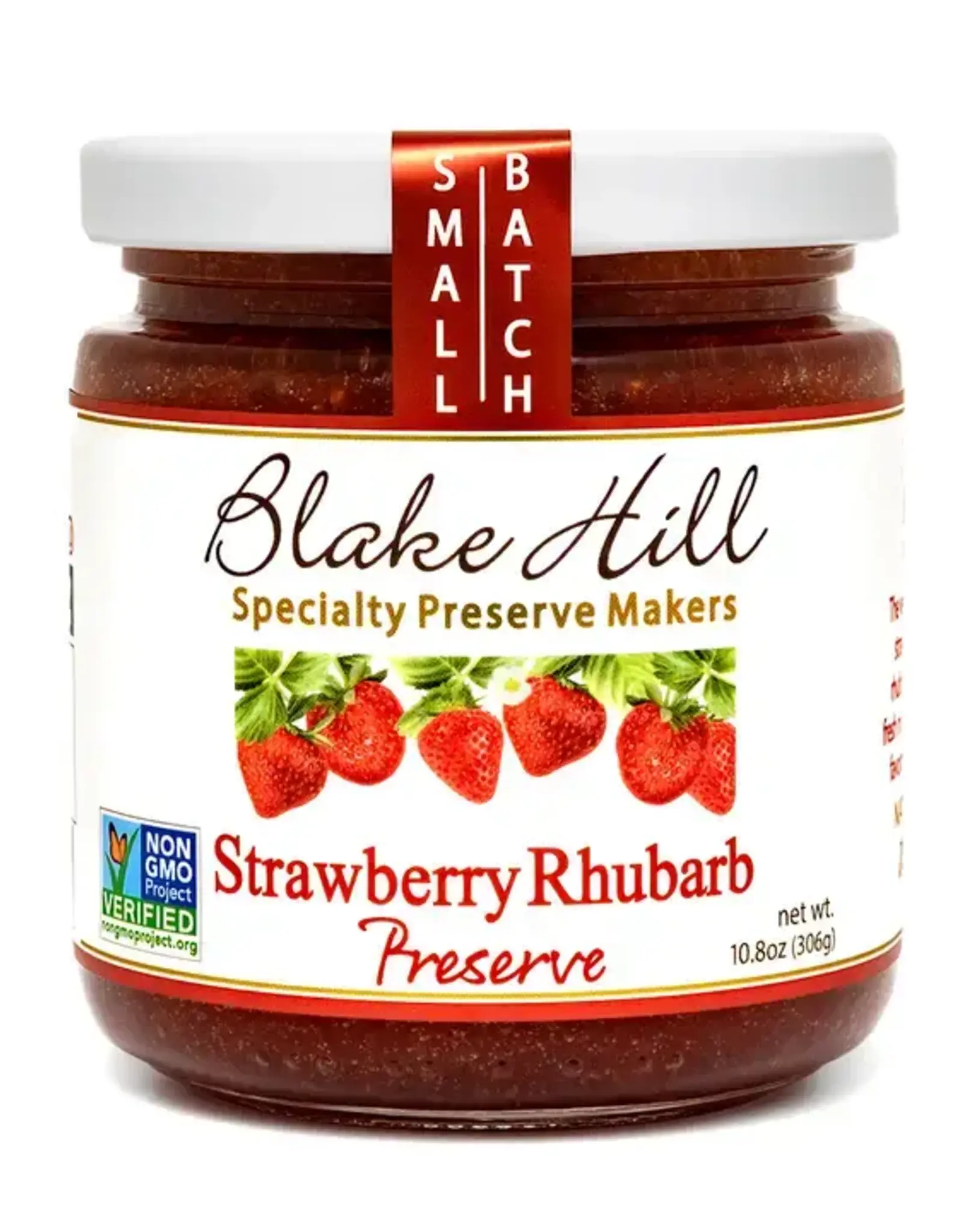 Blake Hill Preserves Strawberry Rhubarb 10.8 oz