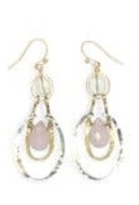 Art By Any Means Jewelry Rose Earrings E84001