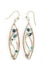 Art By Any Means Jewelry Ripple Earrings E84061