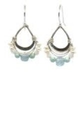 Art By Any Means Jewelry Pastel Bird of Paradise Earrings E84007