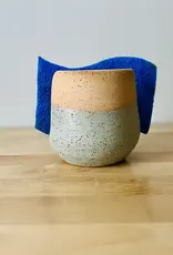 Hands On Ceramics Sponge Holder- Speckled Mint