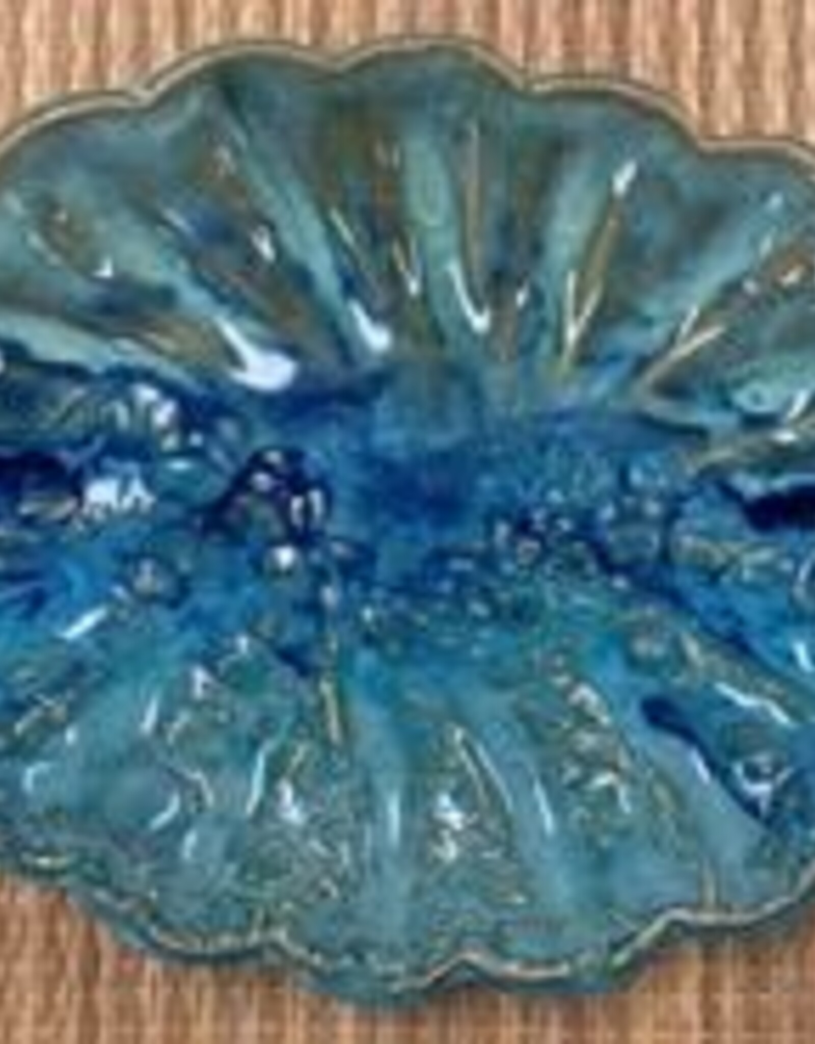 Clarkware Pottery Soap Dish- Ocean