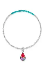 Shrieking Violet MBB04 Mixed Flowers- Teardrop  BL