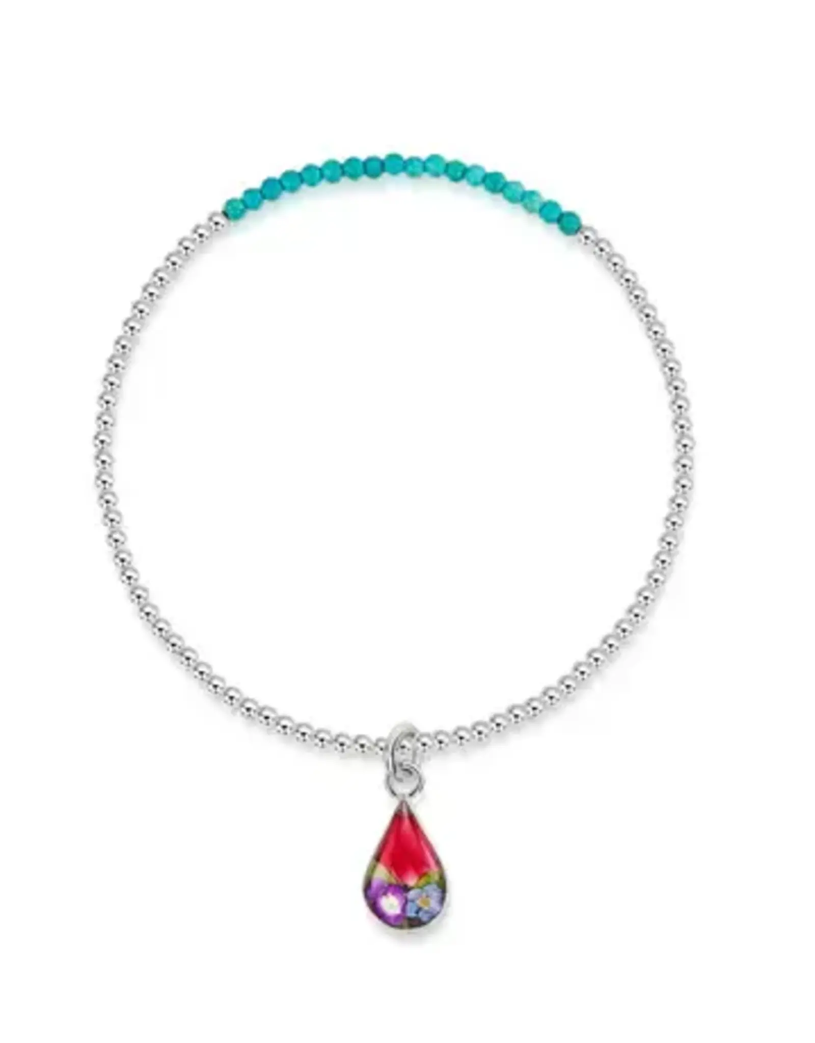 Shrieking Violet MBB04 Mixed Flowers- Teardrop  BL