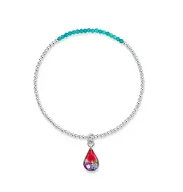 Shrieking Violet MBB04 Mixed Flowers- Teardrop  BL