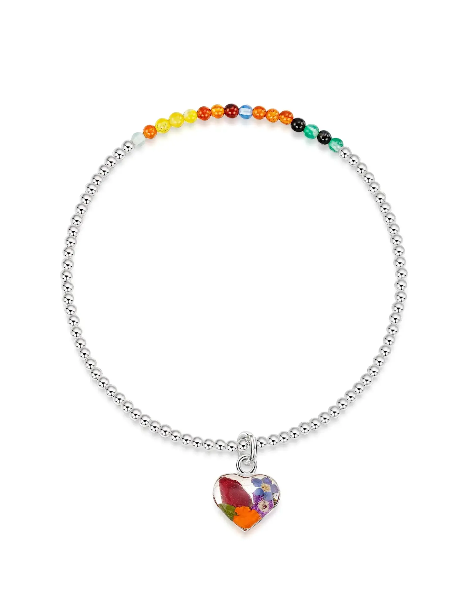 Shrieking Violet MBB05 Mixed Flowers- Heart  BL